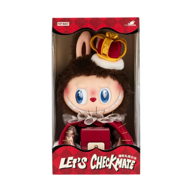 POP MART LABUBU THE MONSTER LET’S CHECKMATE