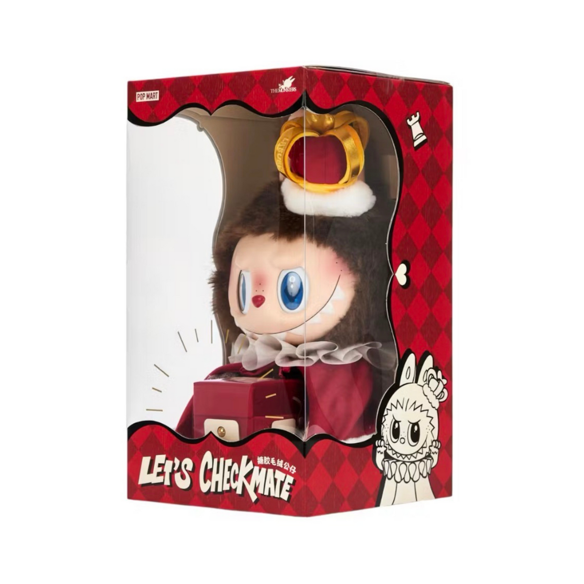 POP MART LABUBU THE MONSTER LET’S CHECKMATE