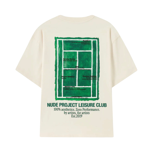 TEE NUDE PROJECT COURT MARSHMALLOW