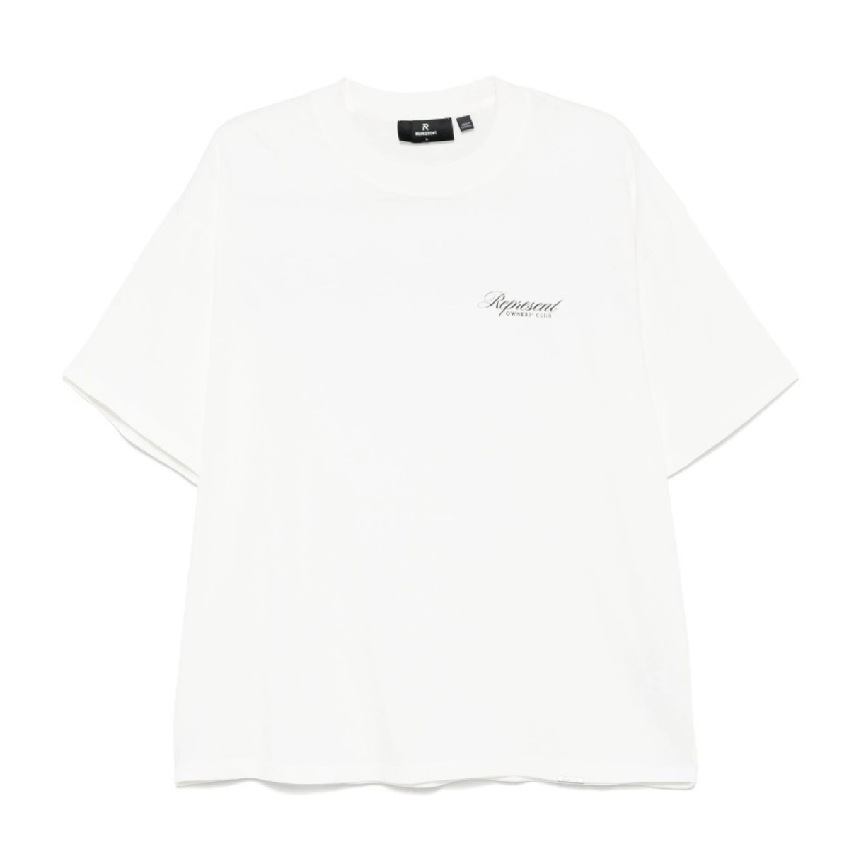TEE REPRESENT OWNERS CLUB SCRIPT WHITE