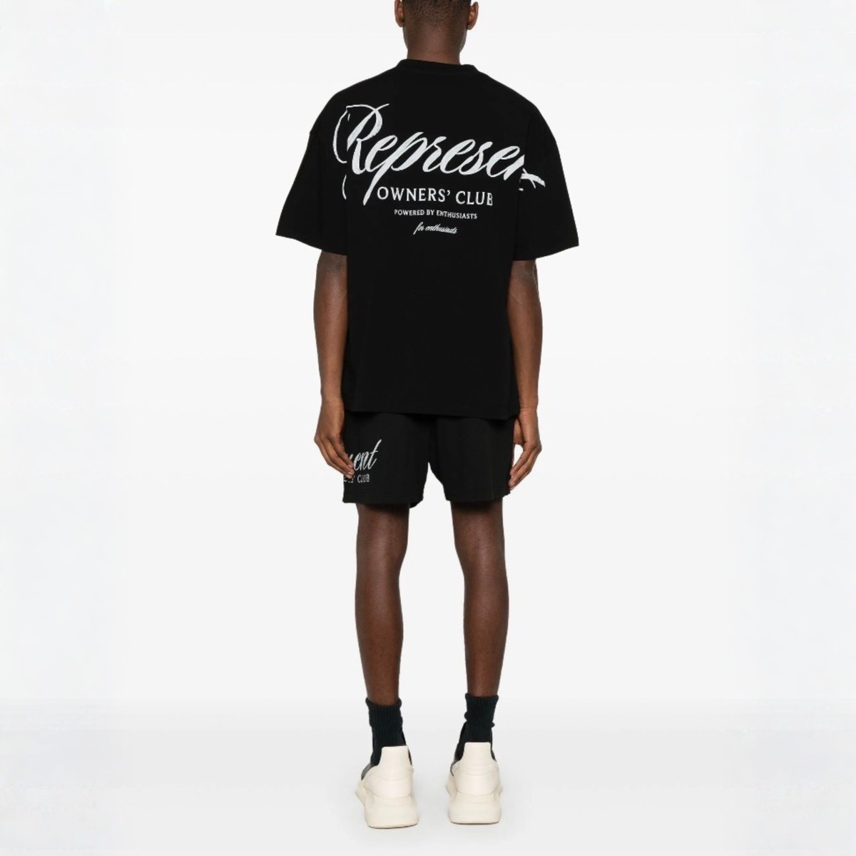 TEE REPRESENT OWNERS CLUB SCRIPT BLACK