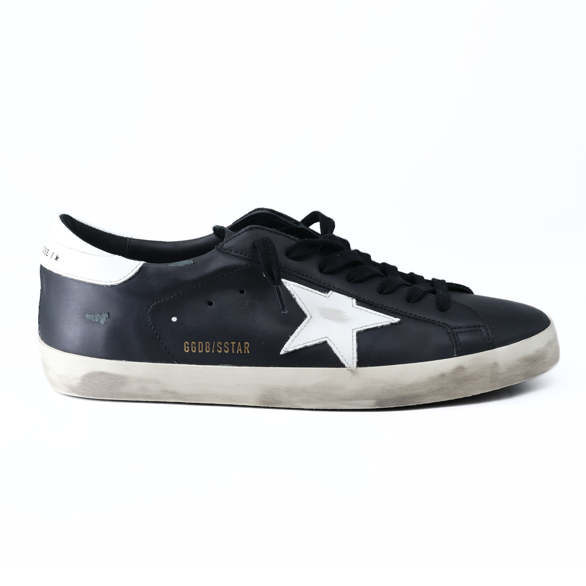 GOLDEN GOOSE SUPER STAR BLACK / WHITE