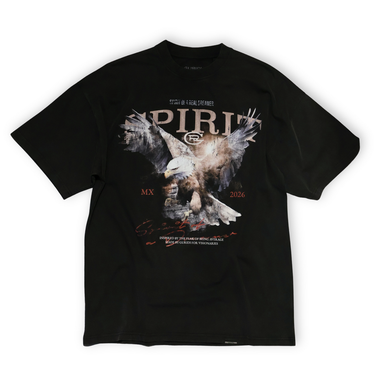 TEE GURIDI SPIRIT BLACK