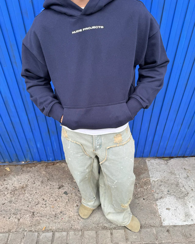 HOODIE NUDE PROJECT CHERRY NAVY