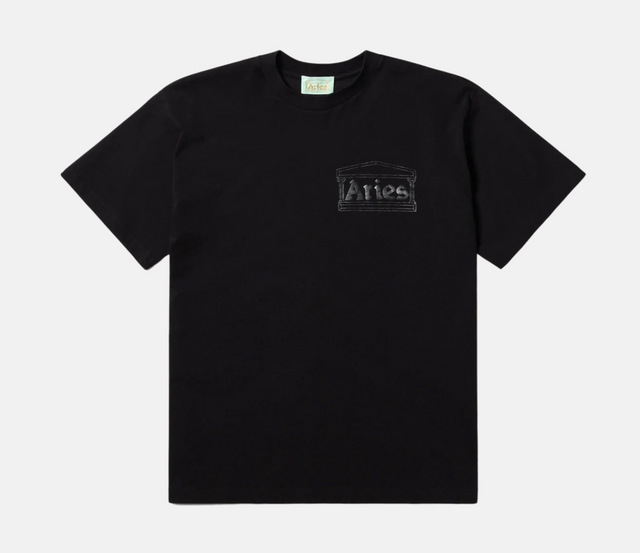 TEE ARIES BLACK LOGO