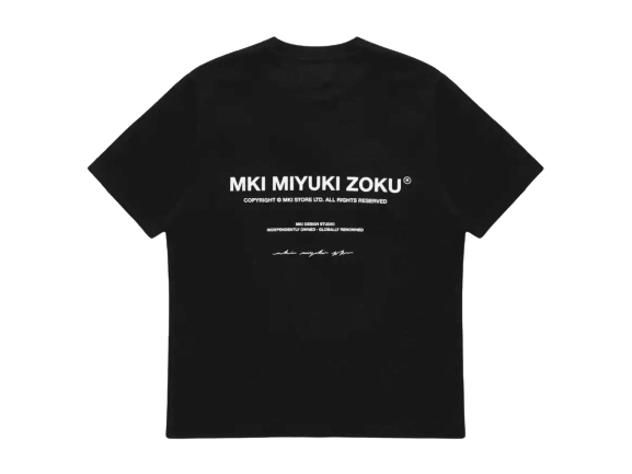 TEE MKI MIYUKI ZOKU BLACK - Commons