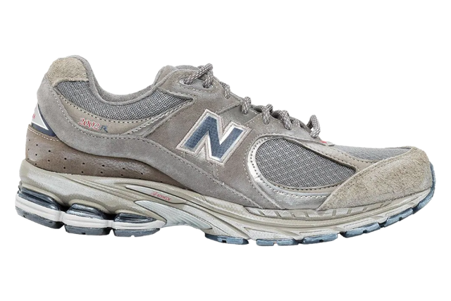 NEW BALANCE 2002R GREY BROWN POUCH