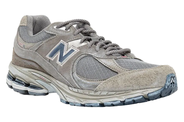 NEW BALANCE 2002R GREY BROWN POUCH